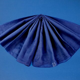 BW-Tuch Tintenblau