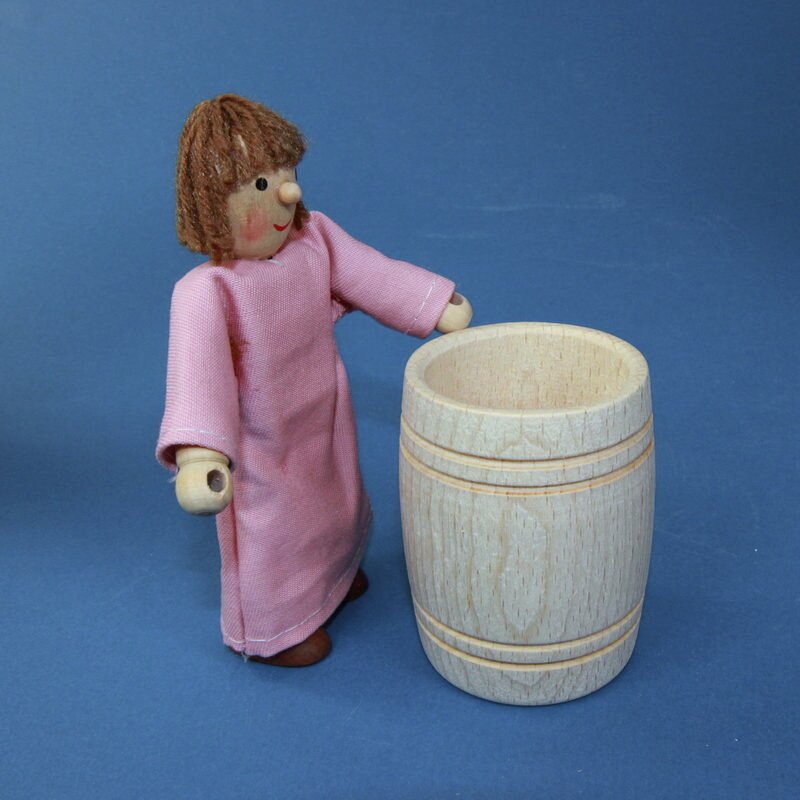 Miniatur Holzfass