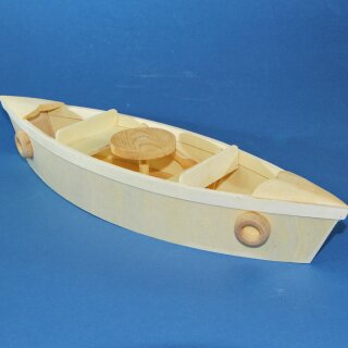Holz-Ruderboot 38 cm