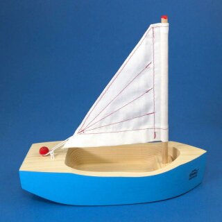 Holzsegelboot 19cm