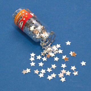 Mini-Sterne Silber