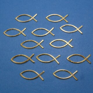 Goldene ICHTHYS-Fische