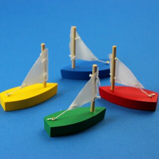 Mini-Segelboot 7cm
