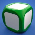 Schreib-Magnet-Würfel grün