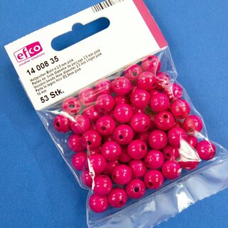 Holzperlen Pink 10mm