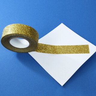 Glitter Tape Gold