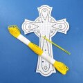 Kreuzstich-Lesezeichen Kreuz