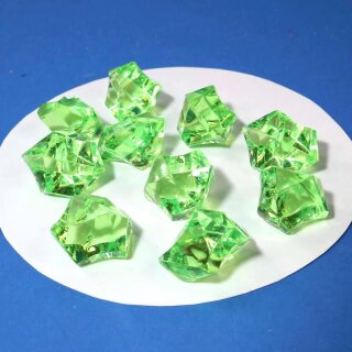 Acrylsteine Hellgrün