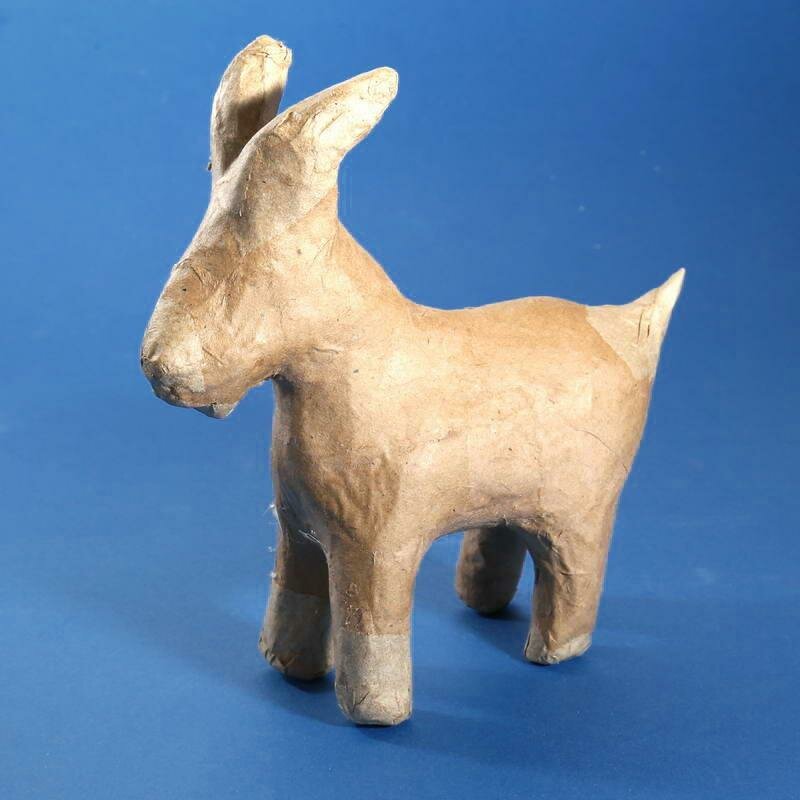 PappArt Figur Ziege PappArt Figur Ziege