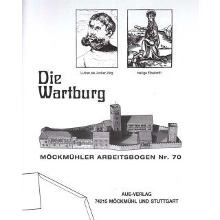 Bastelbogen Wartburg