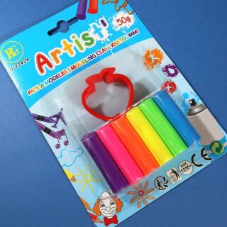 Regenbogen-Knete-Set