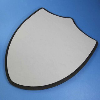 Schild aus Moosgummi