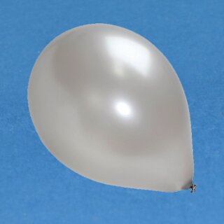 8 Luftballons Silber