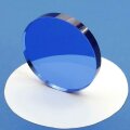 Kristallglas 6cm Blau