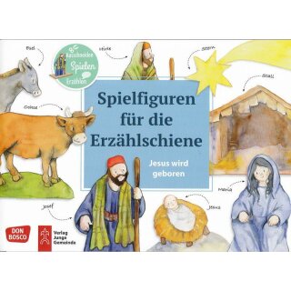 Spielfiguren Jesus wird geboren