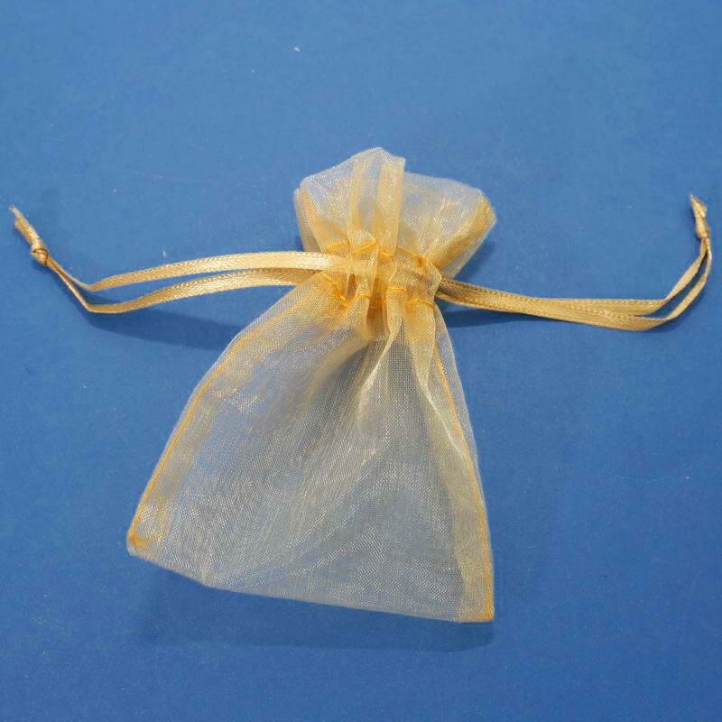 Organzabeutel Klein – 9 X 12 Cm, Rosa, 50 Stück – Für Konfetti, Gastgeschenke & Deko
