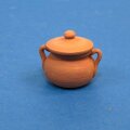 Mini Tontopf mit Deckel 4cm