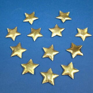 Lurex-Sterne Gold