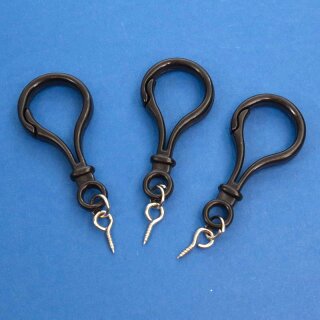 12 Karabiner mit Schräubchen