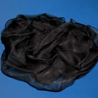 Schiffon-Polyester-Tuch Schwarz