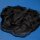 Schiffon-Polyester-Tuch Schwarz