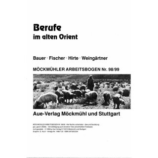 Bastelbogen Berufe in Israel