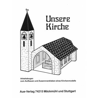 Bastelbogen Kirche