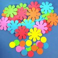 Moosgummi-Sticker Blumen