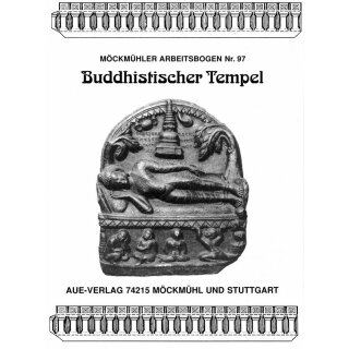 Bastelbogen Buddhistischer Tempel