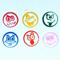 6 Emotionen-Stempel
