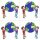 Sticker "Kinder mit Weltkugel"