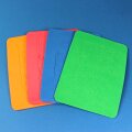 4 x Moosgummi-Rahmen in 4 Farben