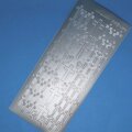 Sticker Kreuze Silber