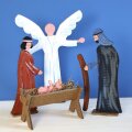 XXL-Krippenfiguren aus Karton