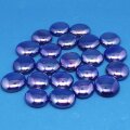 Nuggets Glas Blau Irisierend