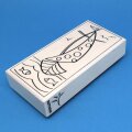 Stempel Schiff mit Kreuz