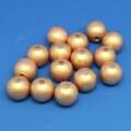 Rayher-Holzperlen Gold 15mm