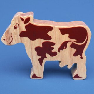 Holztier Kuh Natur
