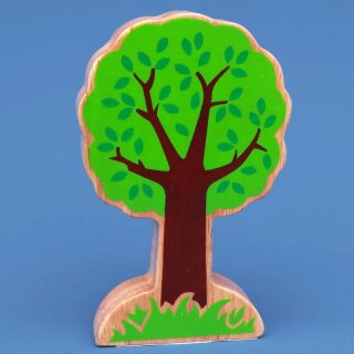 Holzbaum bedruckt