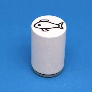 Mini-Stempel Fisch 2cm