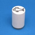Mini-Stempel Fisch 2cm