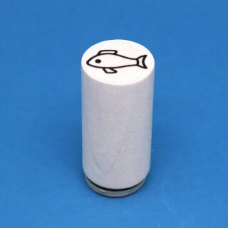 Mini-Stempel Fisch 1,5cm