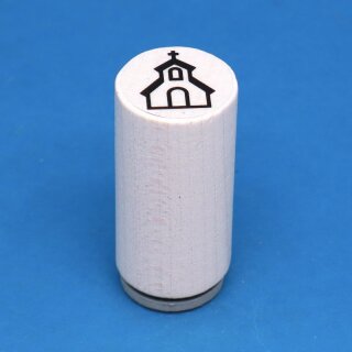 Mini-Stempel Kirche 1,5cm