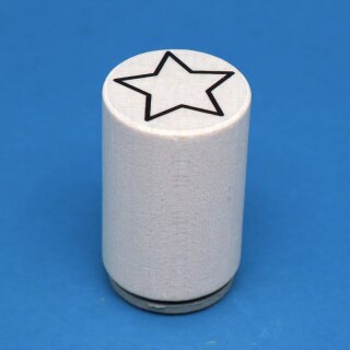 Mini-Stempel Stern 2cm