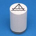 Mini-Stempel Segelboot 2cm