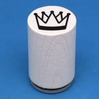 Mini-Stempel Krone 2cm