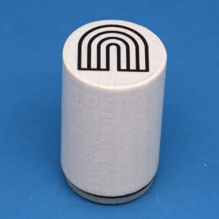 Mini-Stempel Regenbogen 2cm