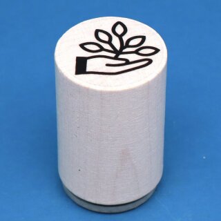 Mini-Stempel Pflanze 2cm