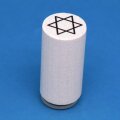 Mini-Stempel David-Stern 1,5cm
