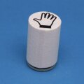 Mini-Stempel Hand rechts 2cm